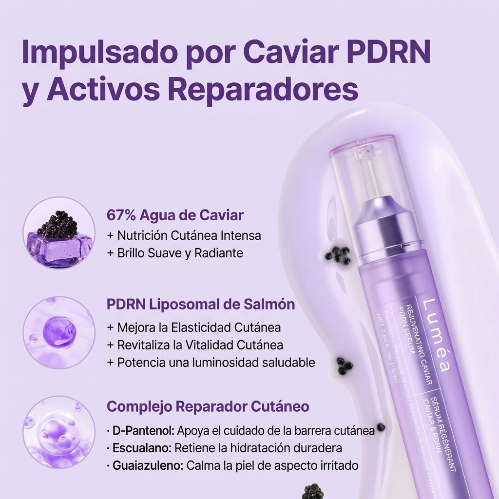 Sérum Rejuvenecedor de Caviar y PDRN
